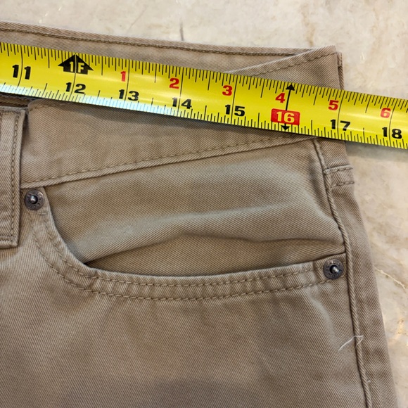 MEN'S SALE Levi’s 514 Khaki Straight Leg Pants 34x32 Classic Casual Chinos - Picture 9 of 12